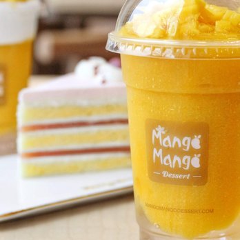 Mango Mango Dessert - a close up of a smoothie - Desserts Near Me - West Lafayette, Indiana