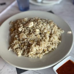Chicken fried rice Chicken fried rice