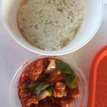 Rice Bowl Deluxe - Cantonese sweet-and-sour chicken my favorite - Chinese Near Me - Edmonton, Alberta