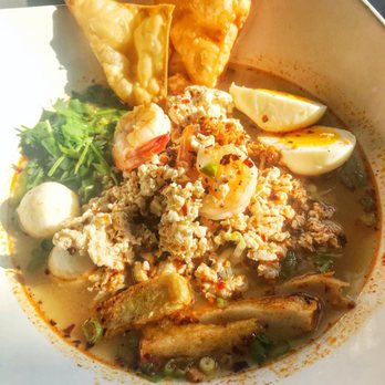 Sugar & Spice - Tom Yum Soup - Thai Near Me - Cambridge, Massachusetts