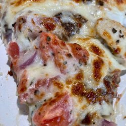 Whiffle Boy's Pizza - Anna - Chicken Alfredo pizza slice