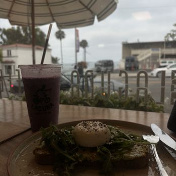 Laguna Coffee Company - Protein Avo toast w poached egg & berry smoothie - Coffee & Tea Near Me - Laguna Beach, California Laguna Coffee Company - Protein Avo toast w poached egg & berry smoothie - Coffee & Tea Near Me - Laguna Beach, California