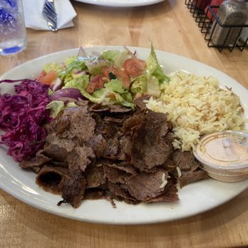 Mediterranean Kebab - Lamb and Beef Gyros Plate - Turkish Near Me - Burlingame, California Mediterranean Kebab - Lamb and Beef Gyros Plate - Turkish Near Me - Burlingame, California