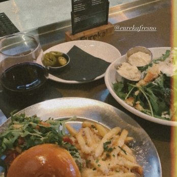 Eureka! - Fresno Fig Burger - American Near Me - Fresno, California