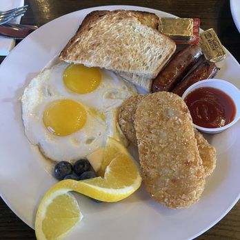 Buckley's In Belltown - 2 eggs breakfast! Sausages were hella good! - American Near Me - Seattle, Washington Buckley's In Belltown - 2 eggs breakfast! Sausages were hella good! - American Near Me - Seattle, Washington