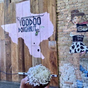 Voodoo Doughnut - Chocolate Coconut - Donuts Near Me - Austin, Texas