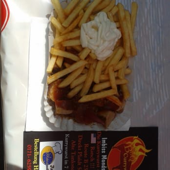 Curryranch - Currywurst mit Pommes und Mayo 5,10€ - Curry Sausage Near Me - Plaidt, RP