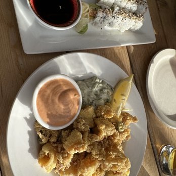 10 Acres Commons - Calamari, spicy tuna roll - Seafood Near Me - Victoria, British Columbia