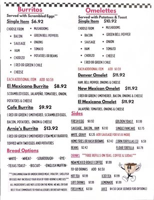 Menu photo 2 The Pit Stop 292 Cafe Las Cruces, NM