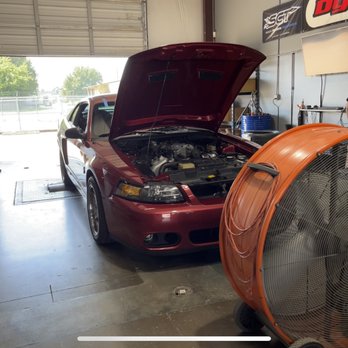 Heideman Racing Dynamics - My 03 Cobra on the dyno - Auto Customization Near Me - Houston, Texas