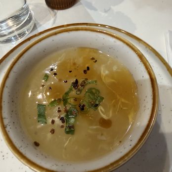 Binondo by Kabisera - Complimentary Egg drop soup - Filipino Near Me - New York, New York