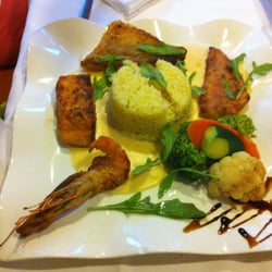 Restaurant Syrtaki - Grillplatte aus Edelfischen