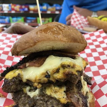 RAWK'n Grub Main Stage - The tom patty hamburger, this thing was extraordinary. - Burgers Near Me - Cordova, Tennessee RAWK'n Grub Main Stage - The tom patty hamburger, this thing was extraordinary. - Burgers Near Me - Cordova, Tennessee