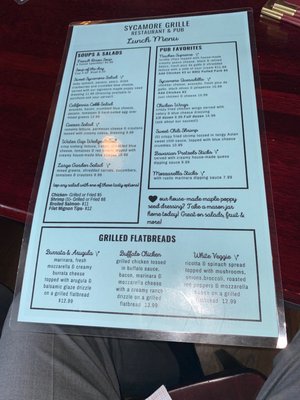 Menu photo 3 Sycamore Grille Delaware Water Gap, PA Menu photo 3 Sycamore Grille Delaware Water Gap, PA