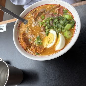 Khao Moo Dang - 7.2 Ba-Mhee Tom-Yum Naam - Thai Near Me - Portland, Oregon Khao Moo Dang - 7.2 Ba-Mhee Tom-Yum Naam - Thai Near Me - Portland, Oregon