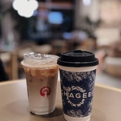 Amber oolong tea & BOYA tea latte