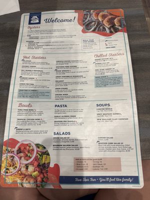 Menu photo 1 Anna Maria Oyster Bar Bradenton, FL