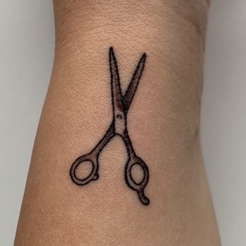 Grace Tattoo - Scissors, hairstylist shears - Tattoo Near Me - Phoenixville, Pennsylvania Grace Tattoo - Scissors, hairstylist shears - Tattoo Near Me - Phoenixville, Pennsylvania