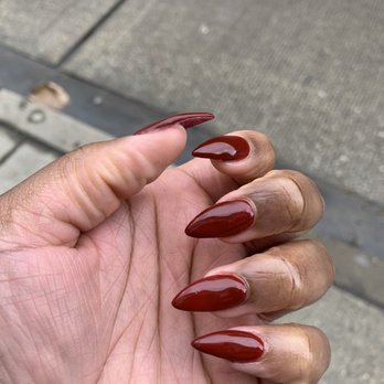 Jasmin Waxing & Spa - full set acrylics done by Olivia - Waxing Near Me - Chicago, Illinois