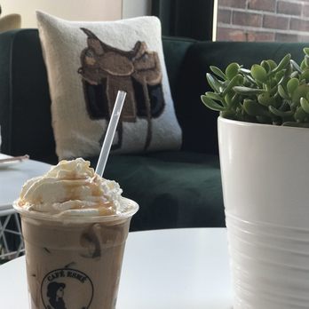 Cafe Esme - Iced coffee with caramel - Coffee & Tea Near Me - Jersey City, New Jersey Cafe Esme - Iced coffee with caramel - Coffee & Tea Near Me - Jersey City, New Jersey