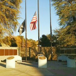 Payson Veterans Memorial - Wide photo of the Payson Veterans Memorial. It's located within Green Valley Park, across from the stage.