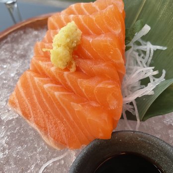 Uchi Dallas - Salmon sashimi - Japanese Near Me - Dallas, Texas Uchi Dallas - Salmon sashimi - Japanese Near Me - Dallas, Texas