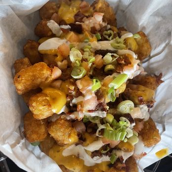 The Broken Blender - Loaded Tots - Cocktail Bars Near Me - Anchorage, Alaska