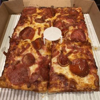 Jet's Pizza - 4 Corner Pizza® ultimate pepperoni - Pizza Near Me - Riverview, Florida