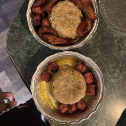 Pork Mofungo, Sausage Mofungo Pork Mofungo, Sausage Mofungo