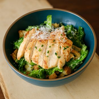 Dos Santos - Mojo Marinated Chicken Caesar - Cafes Near Me - Miami Beach, Florida Dos Santos - Mojo Marinated Chicken Caesar - Cafes Near Me - Miami Beach, Florida