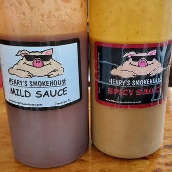 Henry's Smokehouse - Sauces - Barbeque Near Me - Greenville, South Carolina