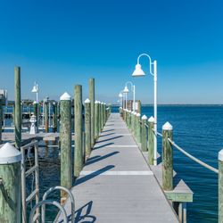 Destin West Beach & Bay Resort - Marina with boat slips available on the Bay.