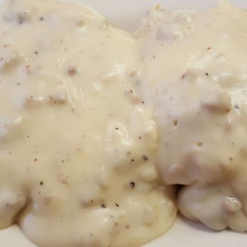 Just Judy's - Half order of biscuits and gravy - Breakfast & Brunch Near Me - Indianapolis, Indiana
