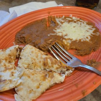 La Hacienda Mexican Grill - Kids quesadilla with beans - Mexican Near Me - Chesapeake, Virginia