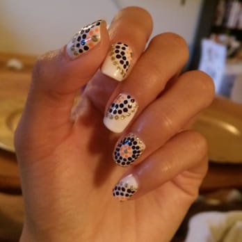 CoCo Nail Lounge  - My nails after getting them done at La Bella: It turned out exactly like the picture I brought in - better even! - Nail Salons Near Me - Tacoma, Washington