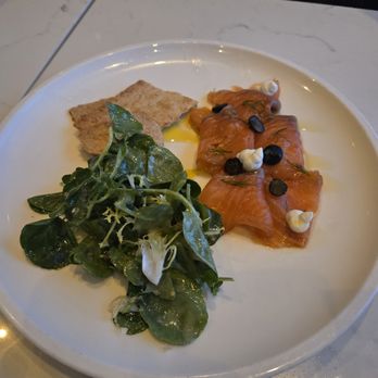 360 Restaurant - Salmon entree. Very sparce for the price. - Canadian (New) Near Me - Toronto, Ontario 360 Restaurant - Salmon entree. Very sparce for the price. - Canadian (New) Near Me - Toronto, Ontario