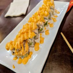 Lychee Kitchen - Tropical mango shrimp roll