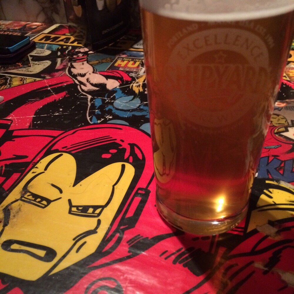 Ad Lib - Pint of Shipyard it was very good! - American Near Me - Glasgow, GLG