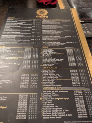 Menu photo 2 Chin's Szechwan - Carlsbad Carlsbad, CA Menu photo 2 Chin's Szechwan - Carlsbad Carlsbad, CA