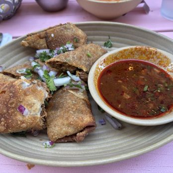 Little Mexico - Birria Egg Rolls Lunch - Mexican Near Me - Richmond, Virginia