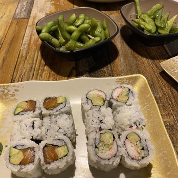 Kotoyama Ramen - California Roll Salmon Avocado Roll Edamame - Ramen Near Me - Carmel, Indiana