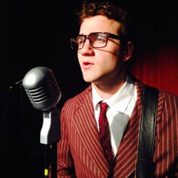 Thomaston Opera House - Rob Girardin as Buddy in the Buddy Holly Story