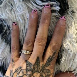 A&H NAILS SPA - French tip done by Sarah