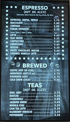 Menu photo 3 First Cup Coffee Pearland, TX Menu photo 3 First Cup Coffee Pearland, TX