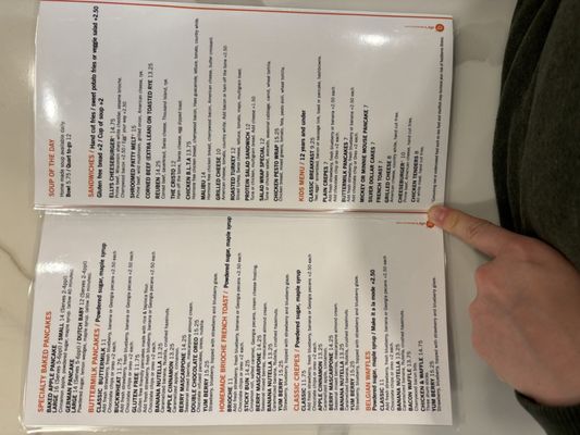 Menu photo 5 Elly's Pancake House Norridge, IL