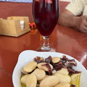 Las Teresas - The white beans with ham were delicious, and the sangria hit the spot - Spanish Near Me - Seville, SE Las Teresas - The white beans with ham were delicious, and the sangria hit the spot - Spanish Near Me - Seville, SE