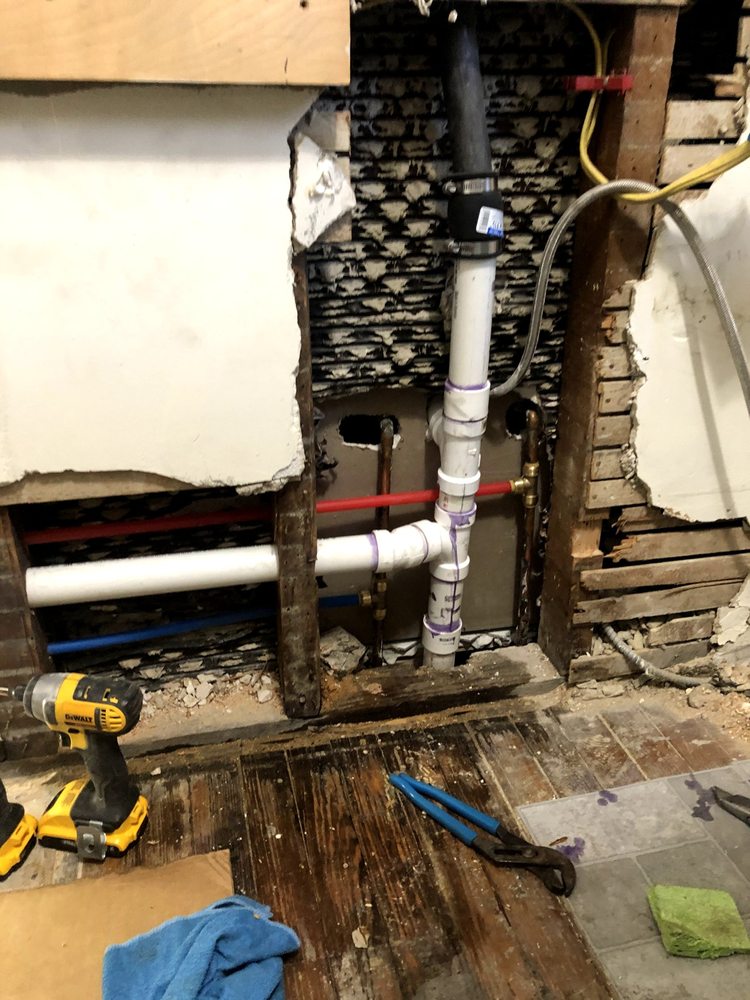 Slide of Hoboken plumbing and drain
