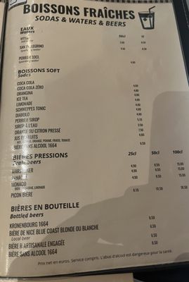 Menu photo 2 Café de Nice Nice, 06