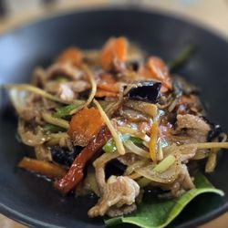 Thai American Bistro - Ginger Lovers dish with pork. 1000000/10