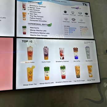T% Coffee +Tea - Stockton - Part Two Menu as of 1/20/23 - Bubble Tea Near Me - Stockton, California T% Coffee +Tea - Stockton - Part Two Menu as of 1/20/23 - Bubble Tea Near Me - Stockton, California